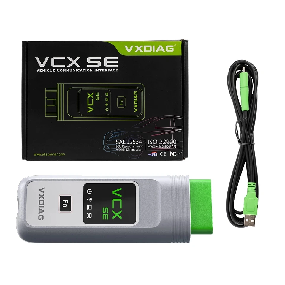 VXDIAG VCX SE для Benz OBD2 Diagnistic инструмент Автомобильный сканер испытательное