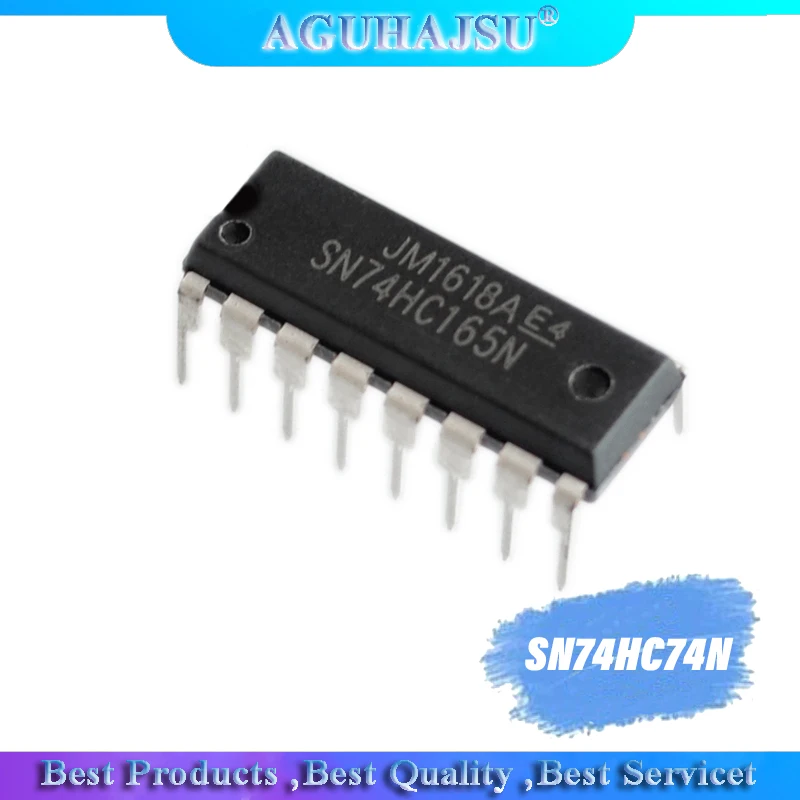 10 шт. SN74HC74N DIP14 SN74HC74 DIP 74HC74 новая октальная d-образная защелка | Электронные