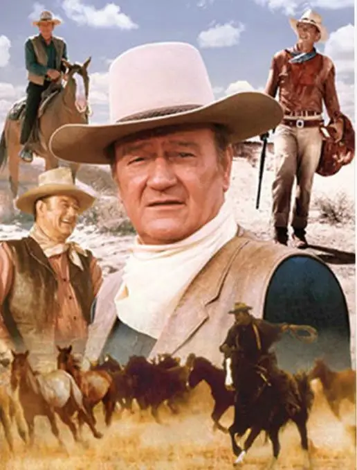 

5D DIY diamond embroidery John Wayne America's Cowboy diamond painting Cross Stitch full round Rhinestone decoration