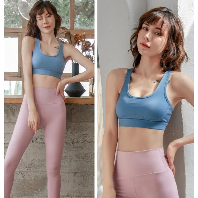 

Women Shock-proof sports bra underwear ladies fitness vest beauty bra yoga clothing
