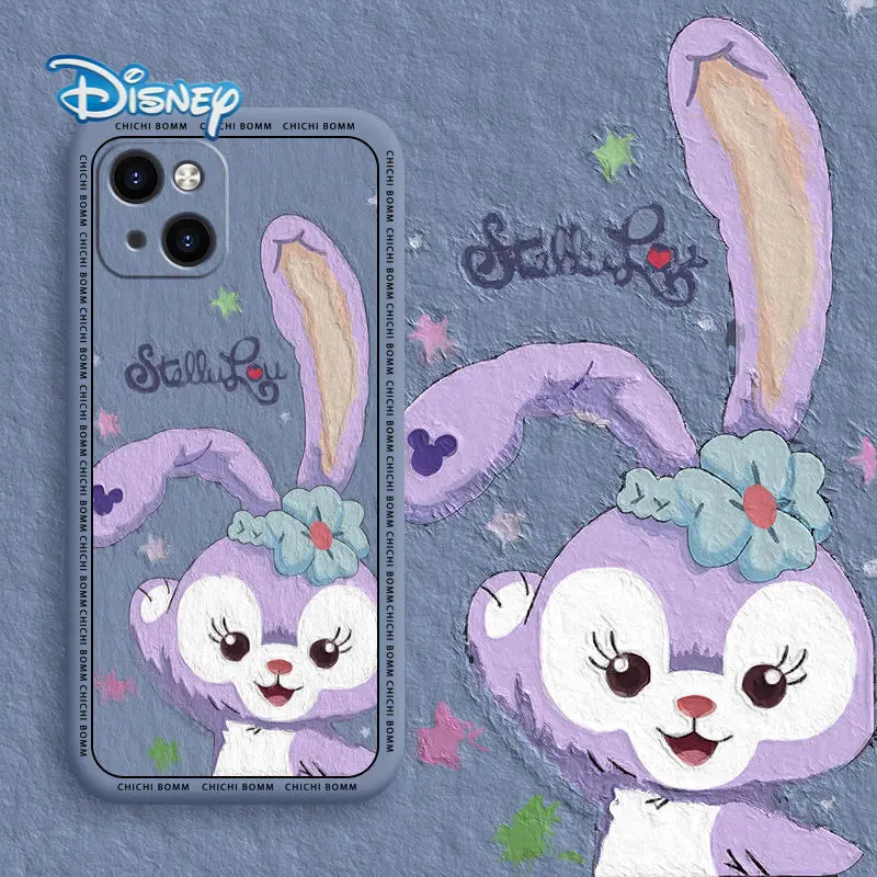 

Disney Stellalou Cartoon Phone Case for 13 13Pro 12 12Pro 11 Pro X XS Max XR 7 8 Plus SE Cute Anti-fall Cellphone Back Covers