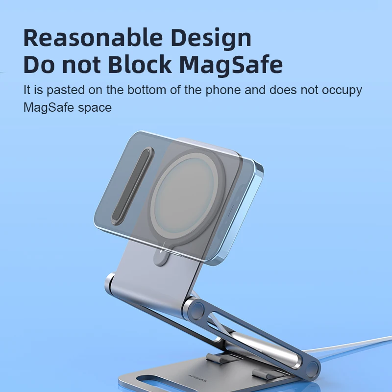 Hagibis Cell Phone Kickstand Universal Vertical Horizontal Stand Adjustable Mini Folding Desk Mount Holder for iPhone Samsung