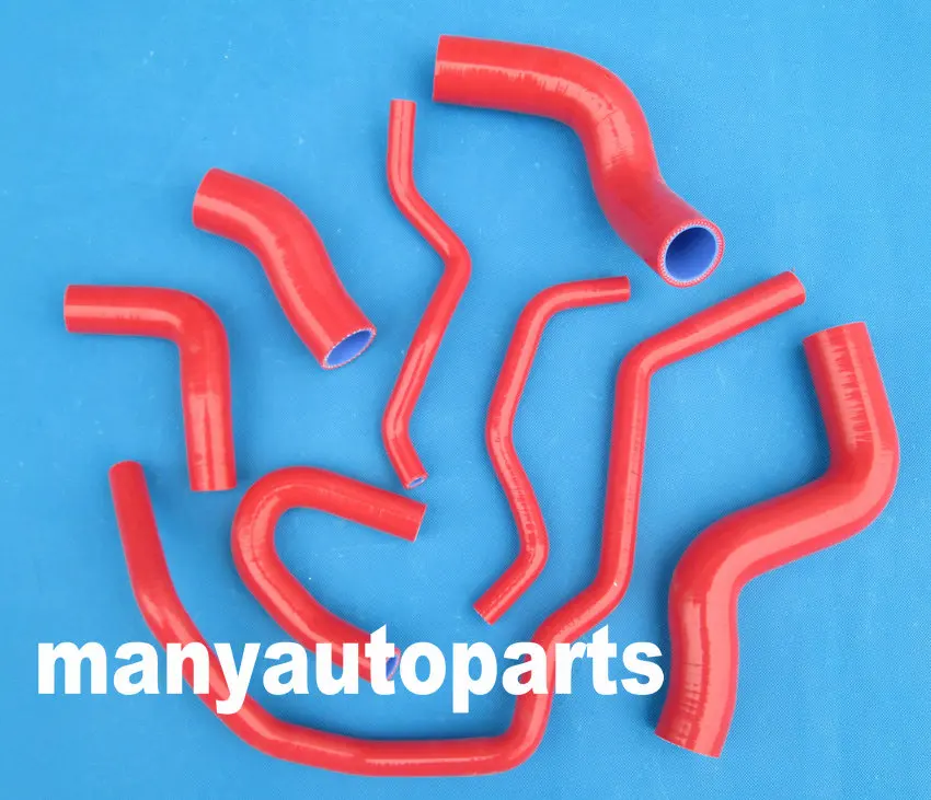 Силиконовый вспомогательный Красный Шланг радиатора для VW Golf GTI FSI MKV/MK5 V 2 0 Turbo A5/PQ35