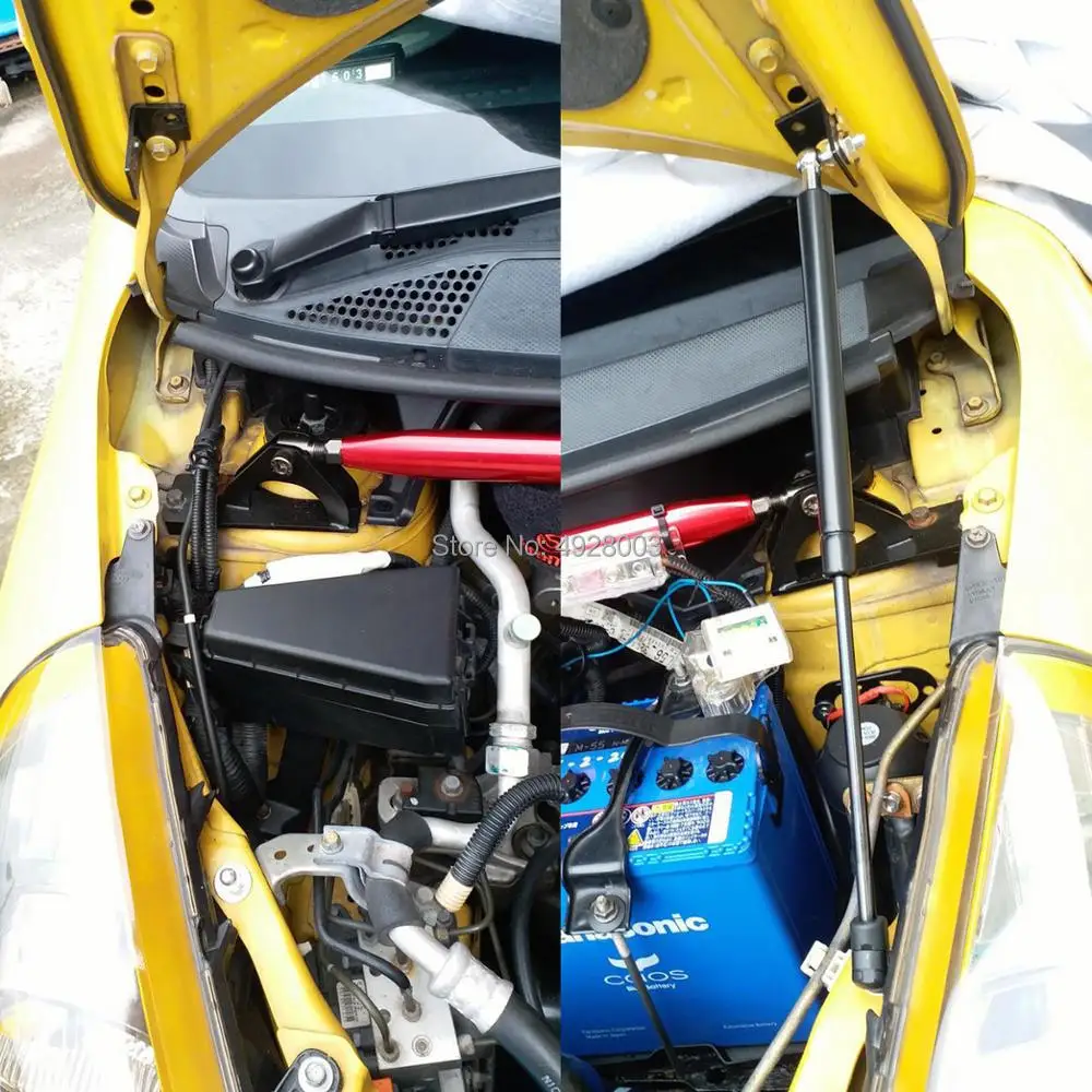 Комплект пружинных амортизаторов для капота автомобиля комплект опорных