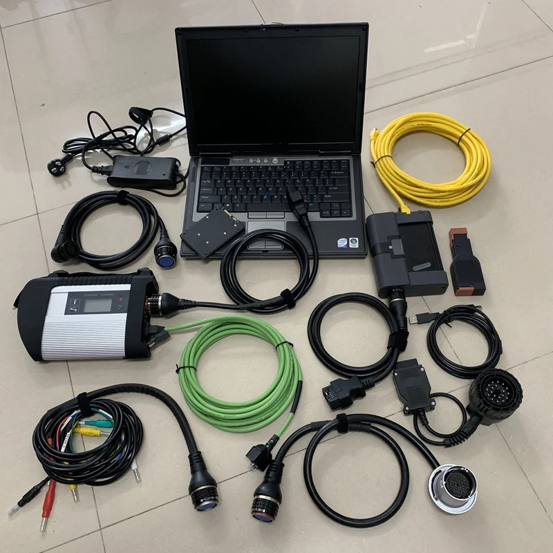 

Software Latest for Mb Star C4 and Icom A2 2in1 used laptop D630 4G 1TB SSD For Automotivo Diagnostic tool & Scanner