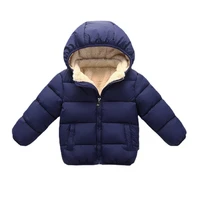winter clothing children fleece cotton padded clothes baby warm clothes european boys thick fashion newborn girl clothes