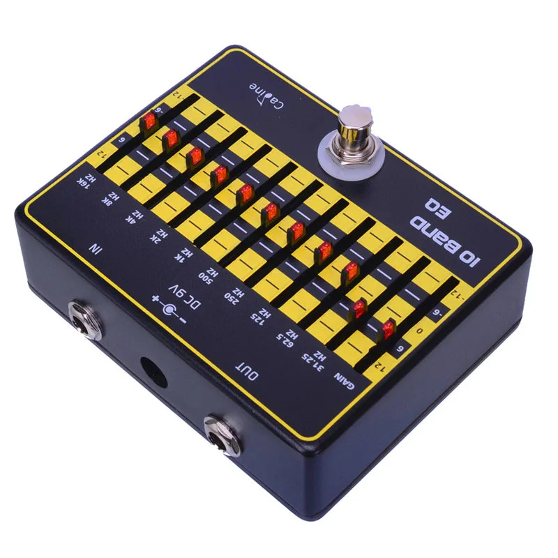 Caline CP-24 10 полосным эквалайзером оригинальный байпасс дизайн гитарная педаль