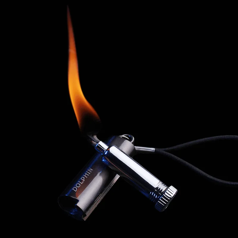 Новая брелок-зажигалка для ключей водонепроницаемая ветрозащитная портативная