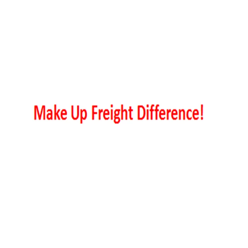 

Make up freight difference