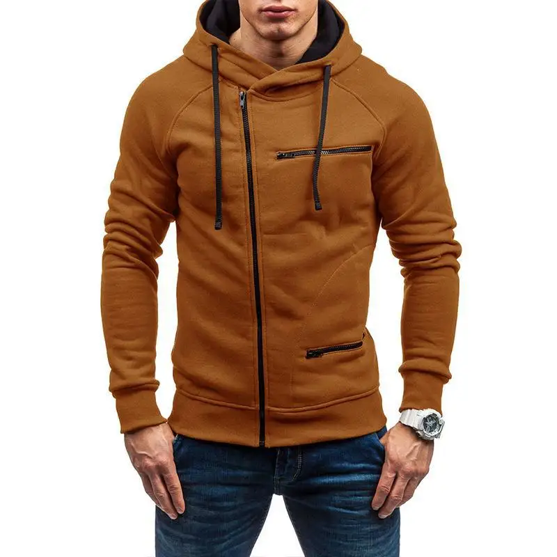 

Men's Hoodie Warm Hooded Sweatshirt Coat Tops Jacket Outwear Zip Up Jumper Sweater