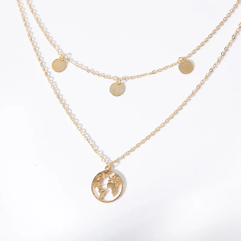 Женское Ожерелье в стиле панк модное популярное колье с изображением