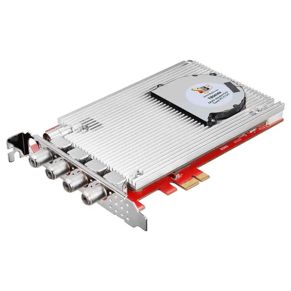 TBS6508 DVB-S2X/S2/S/T2/T/C2/C/ISDB-T Octa тюнер PCI-e карта Поддержка VCM CCM QPSK 8PSK 16apsk 32apsk | Электроника