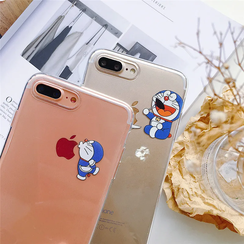 Забавный милый чехол с рисунком дораэмона для iPhone X 6 6s 7 8 Plus Xr Xs Max Capa