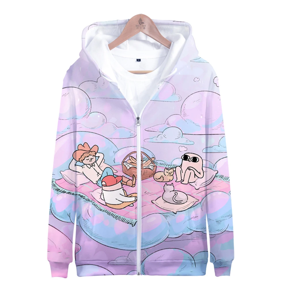 

3d принт ketnipz с длинными рукавами толстовки с капюшоном на молнии для мужчин и женщин больших размеров свободного покроя Монстр ketnipz одежда в ...