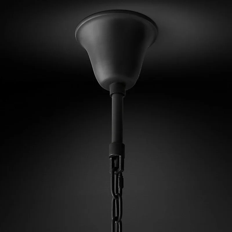 

Round Shape Crystal Chandelier Lighting Lustres Luminaires Hanging Light for Restaurant Crystal American Style Lamp