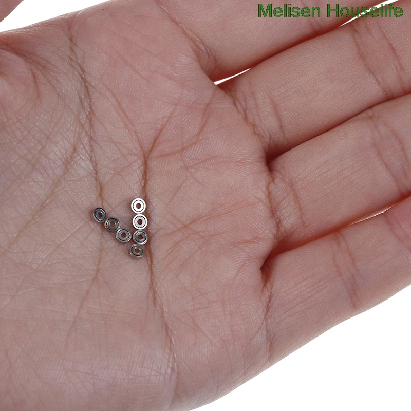 

10pcs 1x3x1mm 681ZZ Miniature Mini Ball Bearings Metal Open Micro Bearing