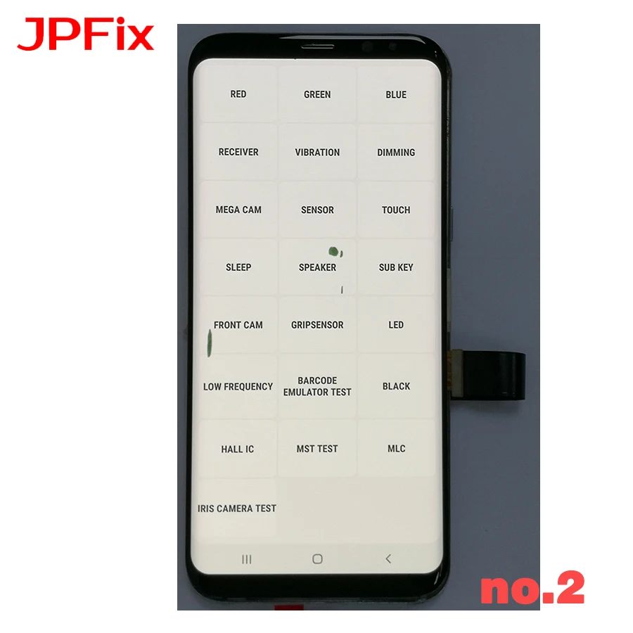 JPFix для samsung S8 Plus G955FD ЖК дисплей с сенсорным экраном дигитайзер в сборе рамкой и
