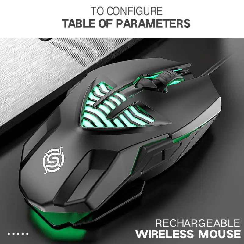 Профессиональная игровая мышь Viper Q1 6d с гальваническим покрытием и водяным