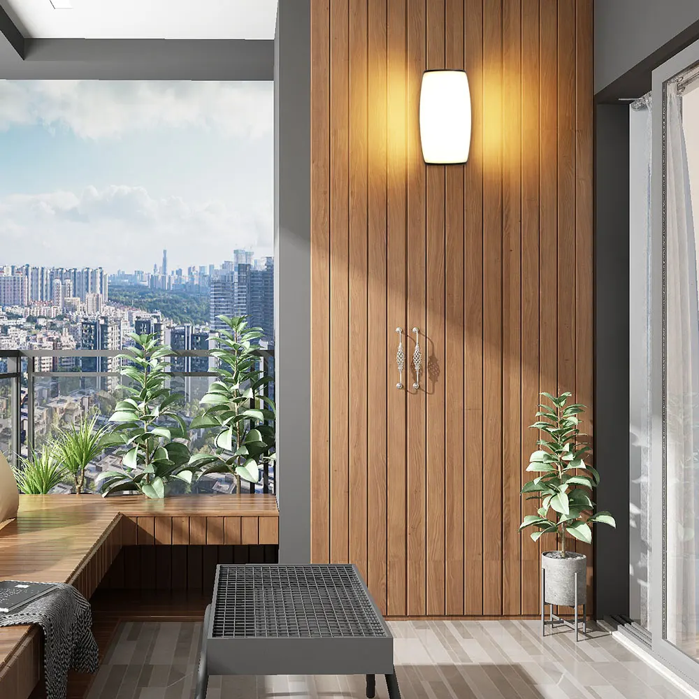 

Led Wall Light IP65 12W Waterproof Outdoor Indoor Led Wall Lamp Modern Aluminum Porch Light Retro Wall Lamp Outdoor Practical