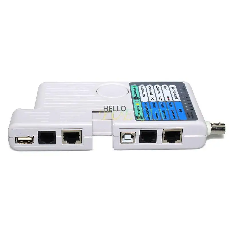 Удаленный RJ11 RJ45 USB BNC LAN Сетевой кабель тестер для UTP STP Кабели LAN Трекер детектор высокое качество инструмент