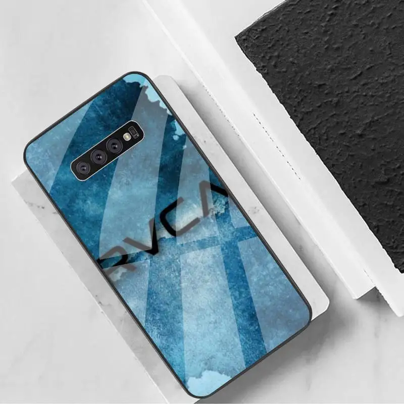 

0 RVCA Luxury Brand Phone Case Tempered Glass For Samsung S6 7 8 9 10 20 Plus Ultra Note8 9 10 10pro