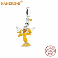925 sterling silver cute cartoon character dangle charms beads fit original brand bracelet necklace jewelry gift for women men