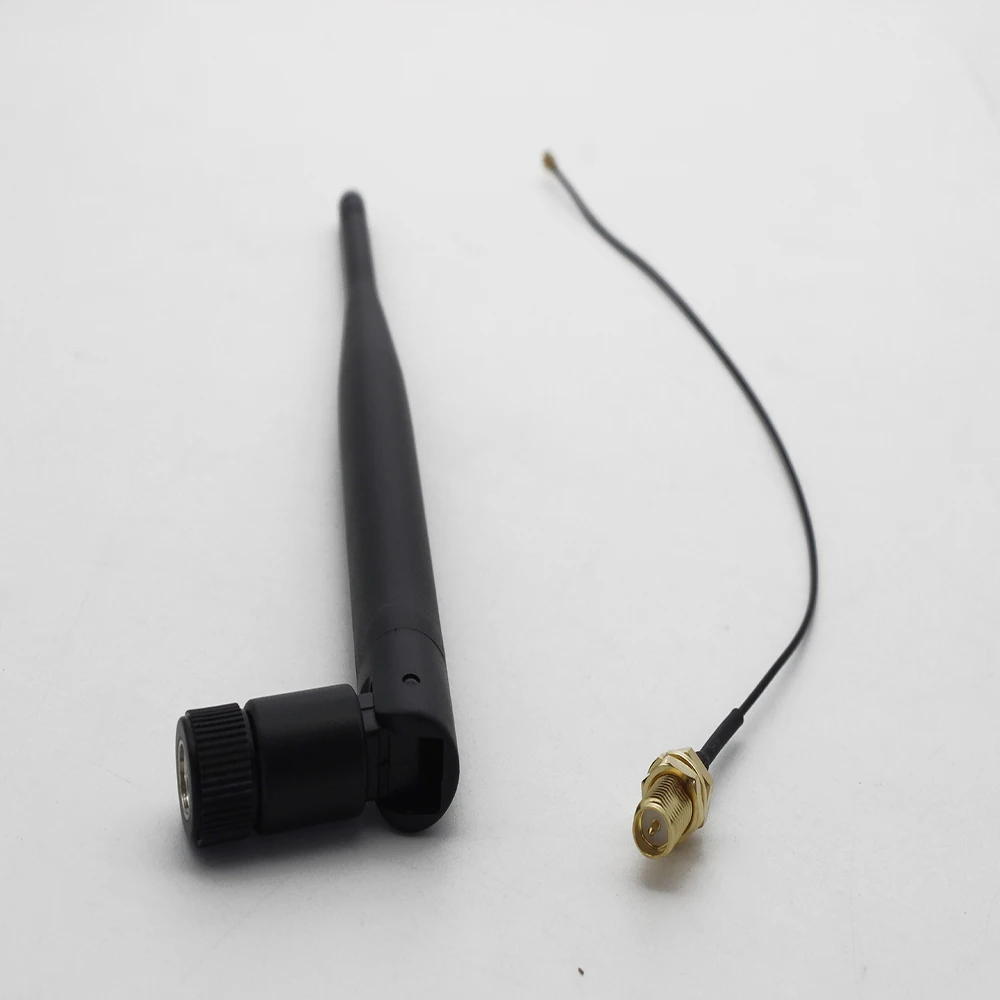 Dlenp 2 4 GHz WiFi 4G антенна 5dBi RP-SMA мужской беспроводной маршрутизатор + 21 см PCI U. FL IPX к RP SMA