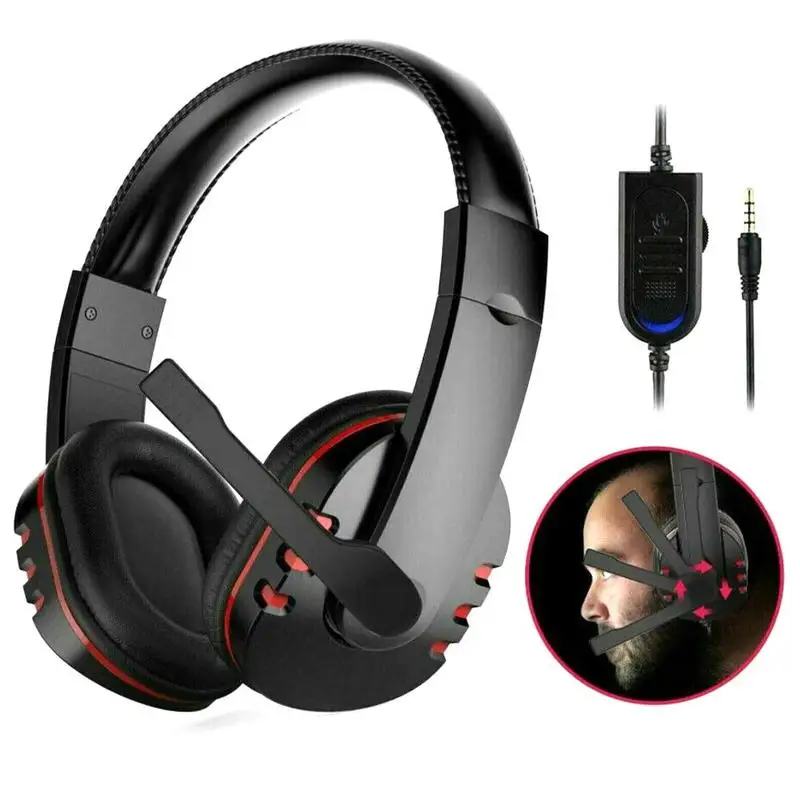 Игровая стереогарнитура P3C7 проводная игровая гарнитура с микрофоном и