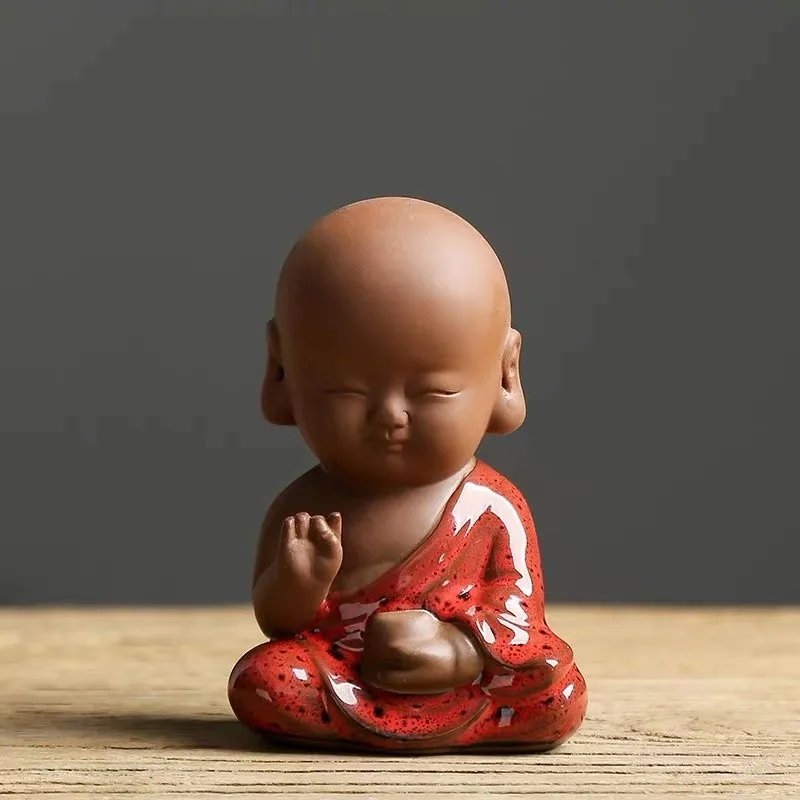 Креативный Керамический Мини столик с изображением Будды чайного питомца