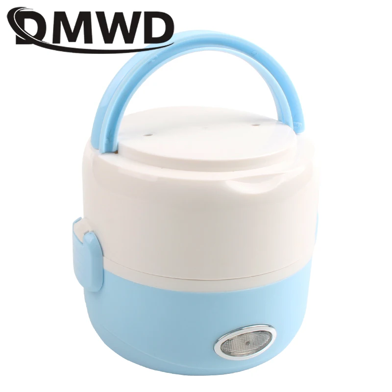 DMWD 110V/220V мини риса Плита электрическое Отопление подогреватель коробки с обедом
