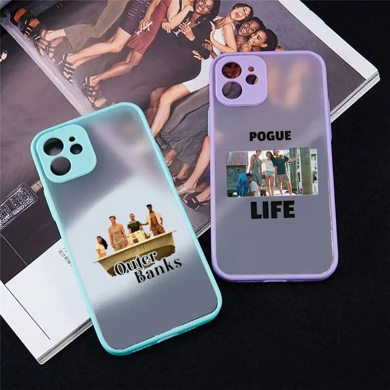 

Outer Banks - Livin' The Pogue Life Phone Case matte transparent For iphone 7 8 11 12 13 plus mini x xs xr pro max cover