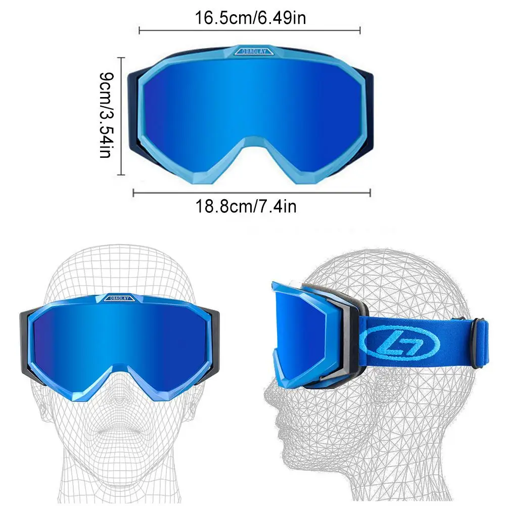 

Ski Snowboard Goggles Mountain Skiing Eyewear Snowmobile Winter Sport Gogle Snow Glasses