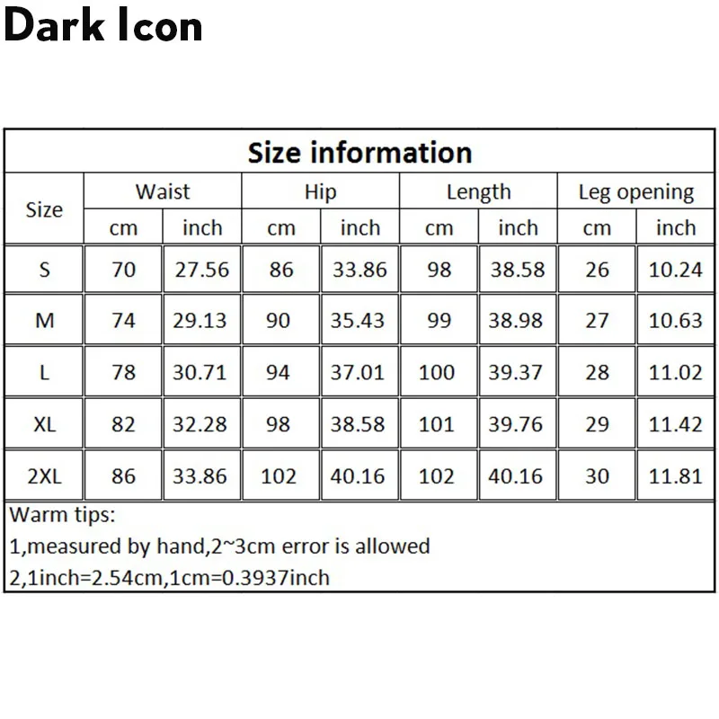 Джинсы Dark Icon Мужские Винтажные рваные джинсовые брюки Slim Fit в стиле хип-хоп