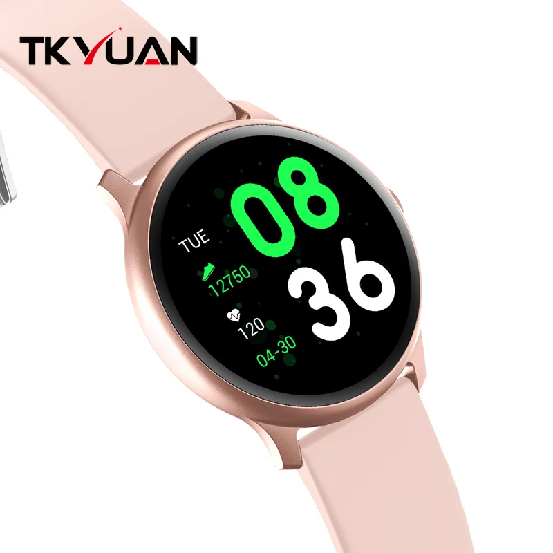 TKYUAN kw19 Смарт-часы женские 1,3 дюймов тонкие BT4.0 часы Активный Пульс фитнес-браслет водонепроницаемые Смарт-часы для мужчин