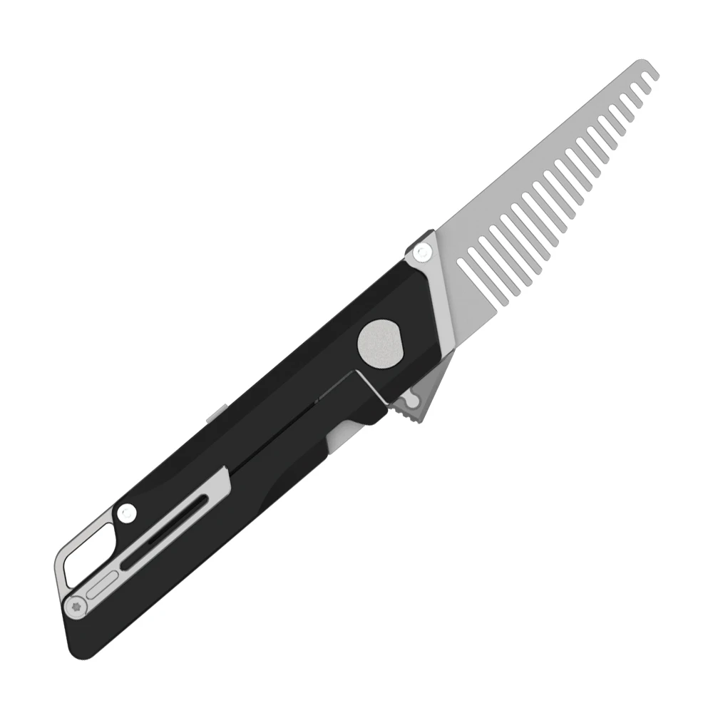 

TITANER Titanium alloy quick opening utility knife type comb EDC Tool CKB 2 Folding utility knife