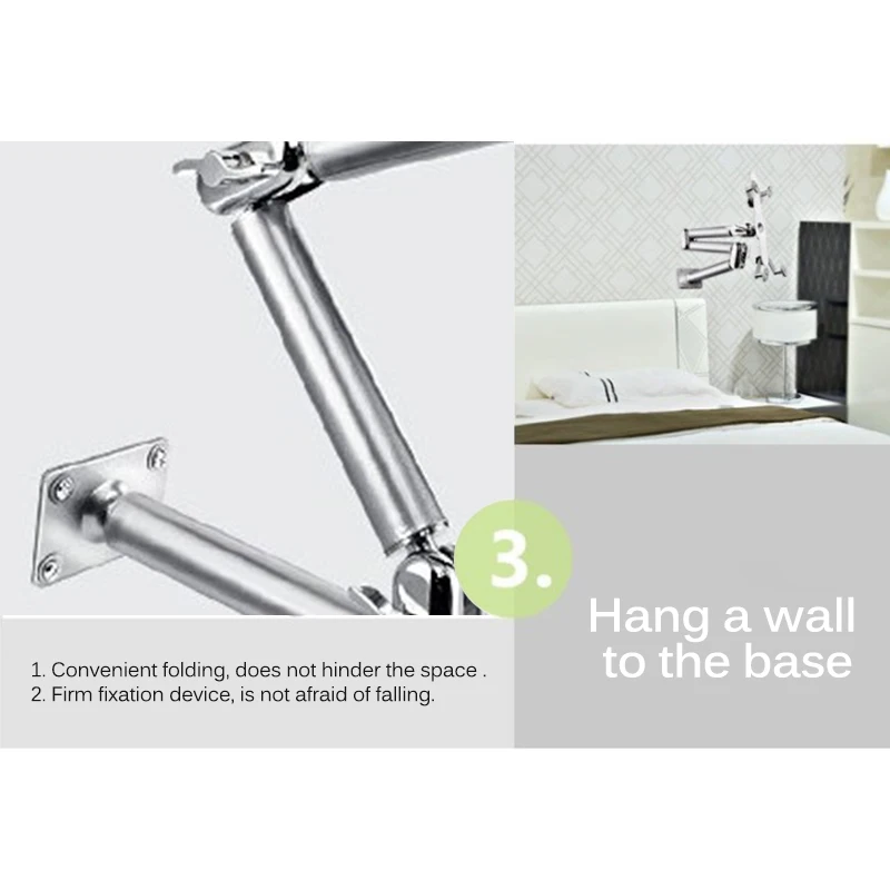 Новинка держатель для планшета Ipad на кровать Гибкая подставка с длинной