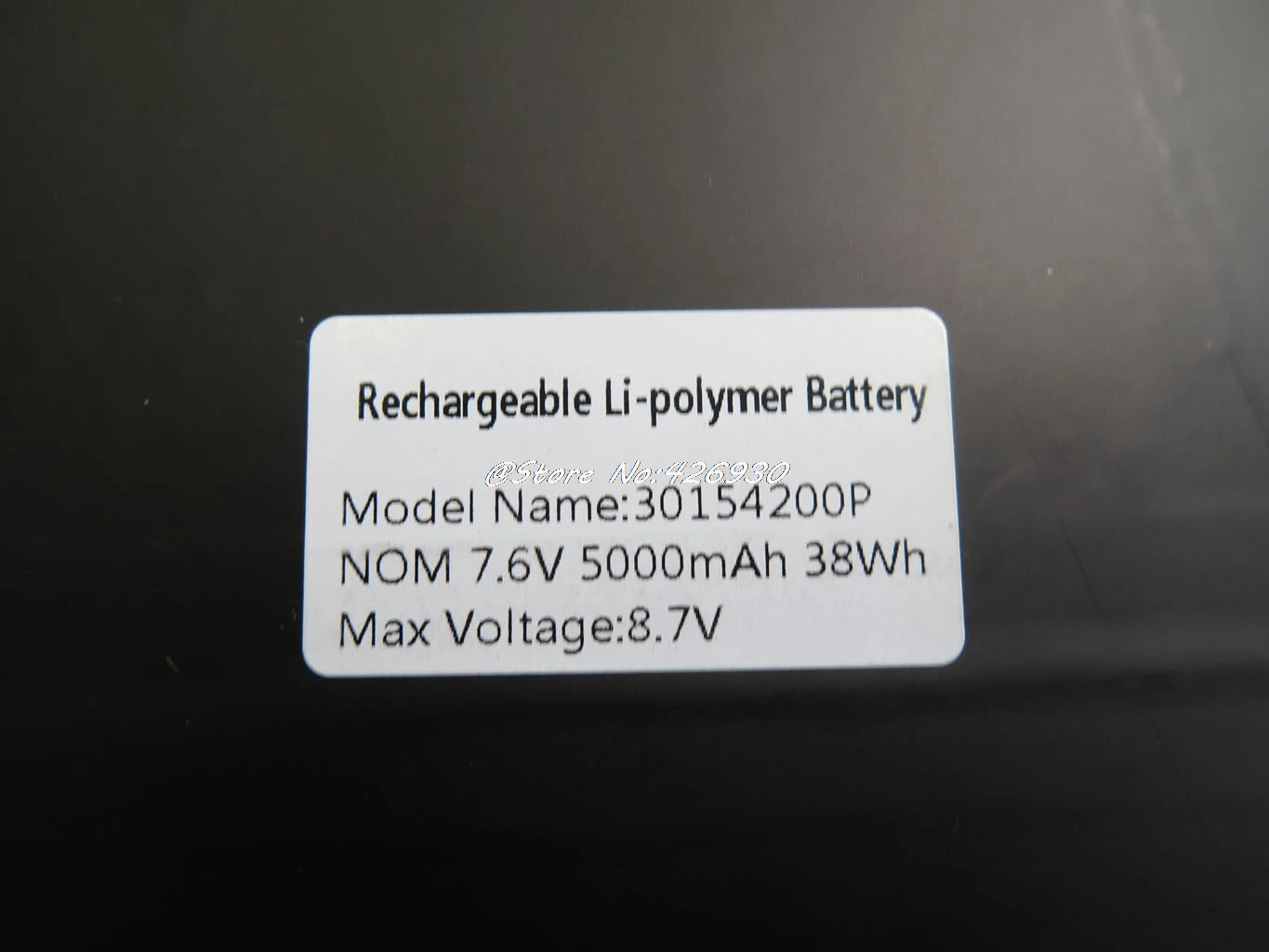 10PIN 10 линий Батарея для перемычки EZBook 3 Plus 30154200P 7 6 V 5000mAh 38Wh TH133K MC HW 3487265
