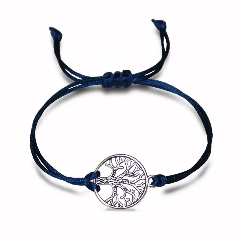 Лидер продаж очаровательные браслеты Life Tree для женщин мужчин и детей простой