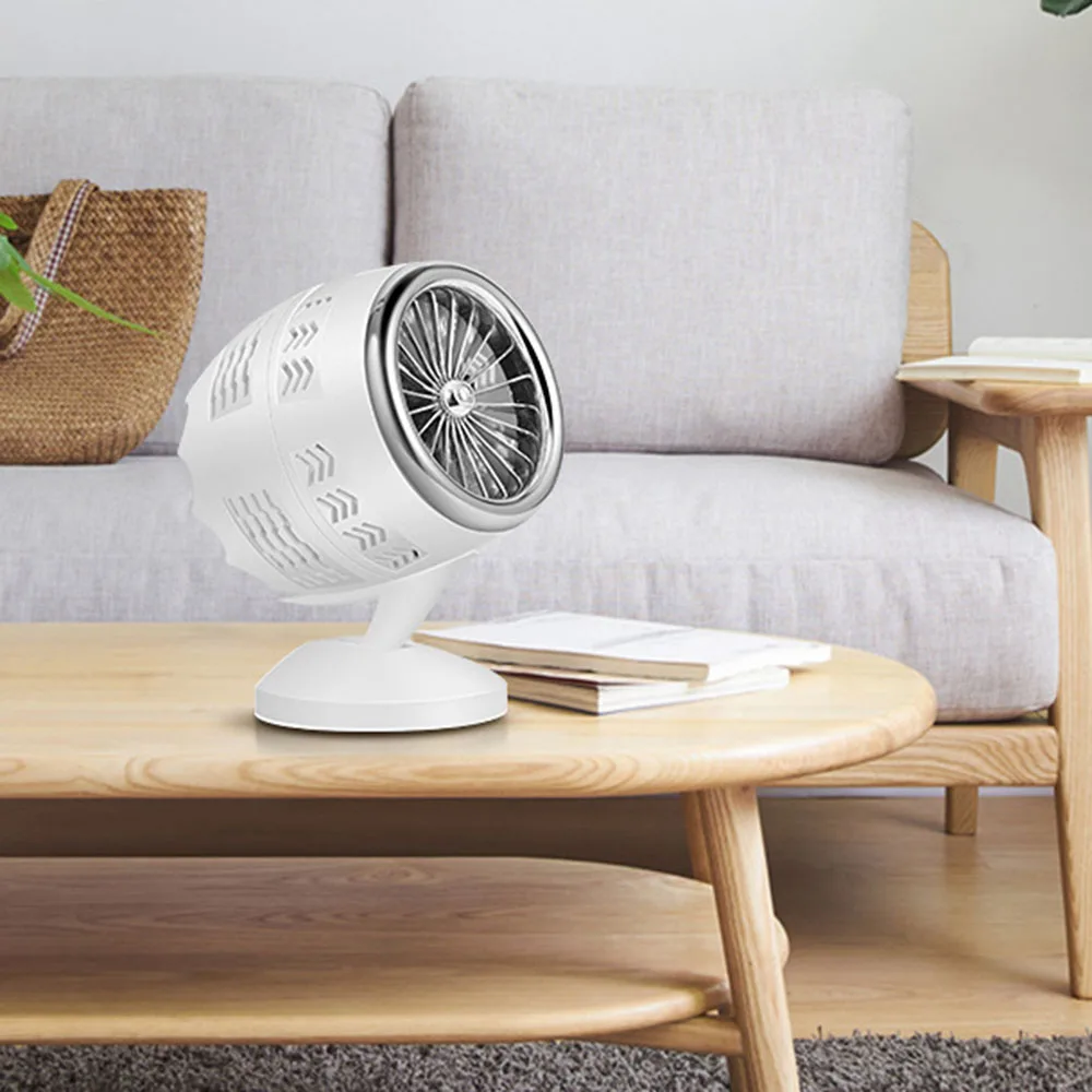 FCSY 380 мини вентилятор с воздушным охлаждением USB стол двойным лезвием Hawkeye