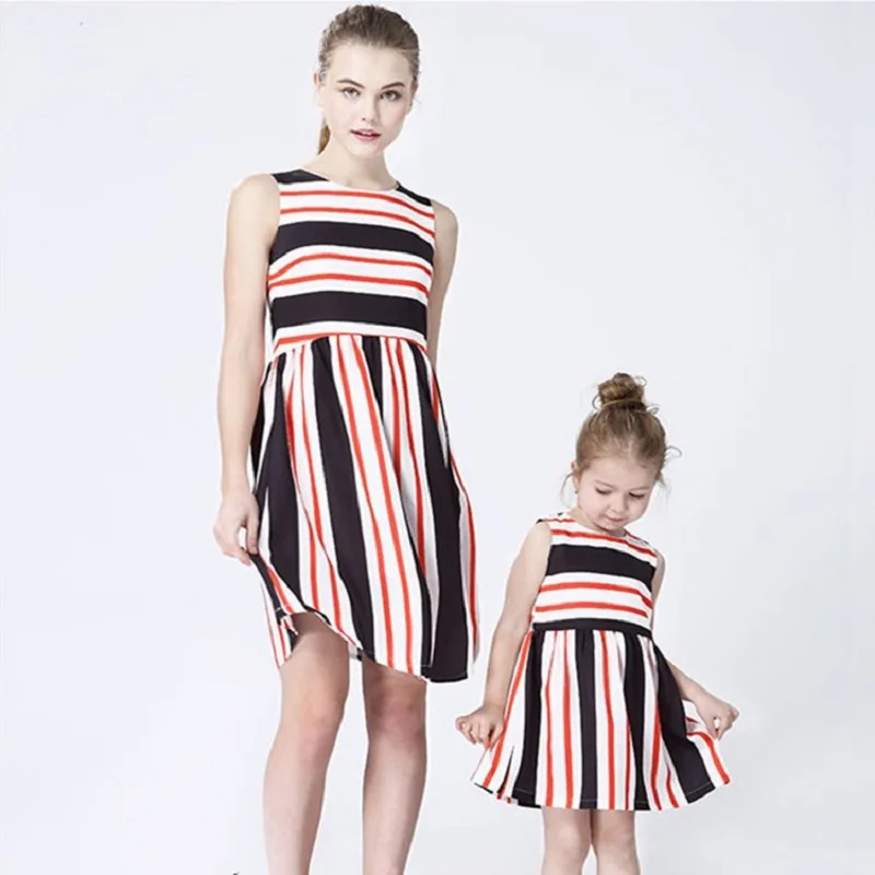 

Платья для мамы и дочки, летние, для мамы и дочки