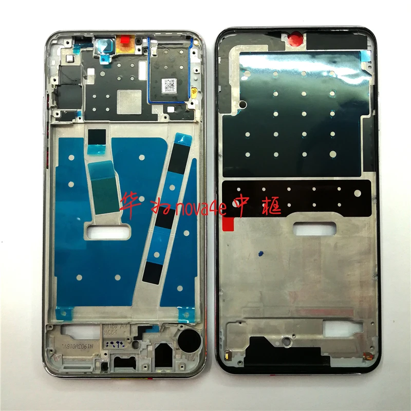 Для Huawei Nova 4e P30 Lite передняя панель с ЖК экраном средняя Лицевая сменные