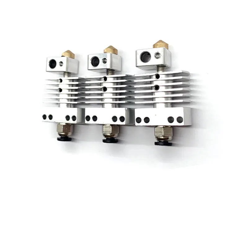 1 компл. CR8 Hotend комплект дистанционного Боуден 3d принтер экструдер цельнометаллический радиатор 1,75 может фиксированный вентилятор Горизонтальная установка