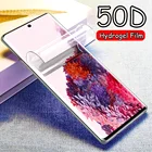 Гидрогелевая пленка 50D для samsung galaxy s20 ultra s10 plus s9 s8 note 10 plus, Защитная пленка для samsung s20 ultra