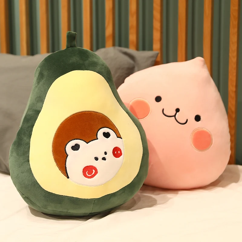 Avocado Pillow Plush Stuffed 