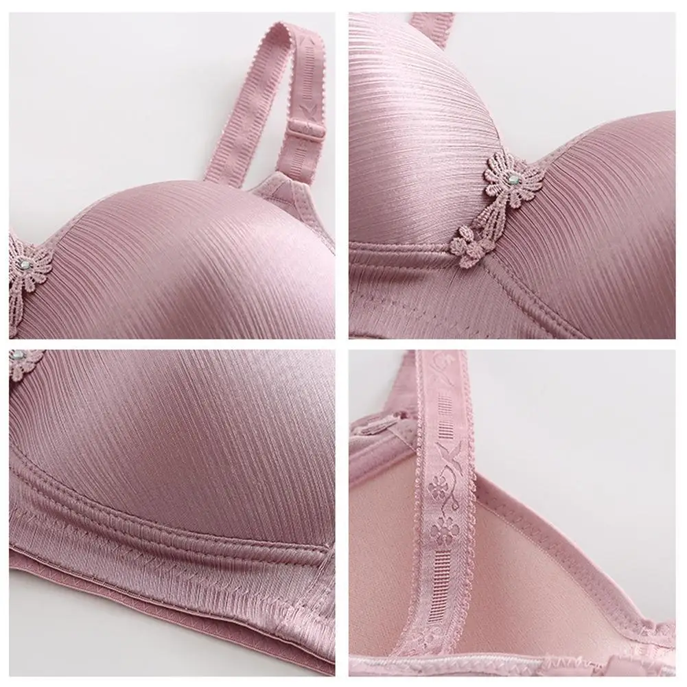 

Women Adjustable Bras Push-Up Sexy Bra Wire Free B Lingerie Cup Underwear Bras Size Female 3/4 Female Seamless C Big R4B2