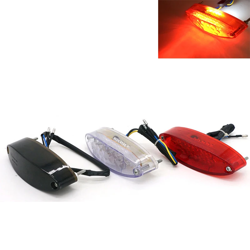 Задний стоп сигнал для мотоцикла Красный светильник 28 светодиодов s ретро 30 Вт| |