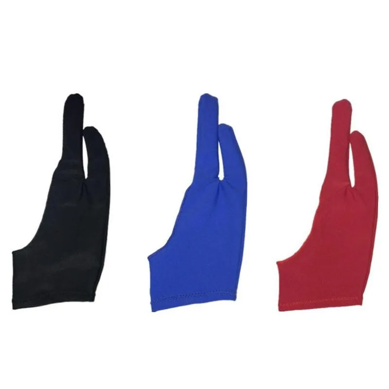 

1 Pc Drawing Two Finger Glove Nti-fouling Drawing Painting Artist R3Q2 L Graphics Glove For Any S, Drawing Tablet M, S6Y2