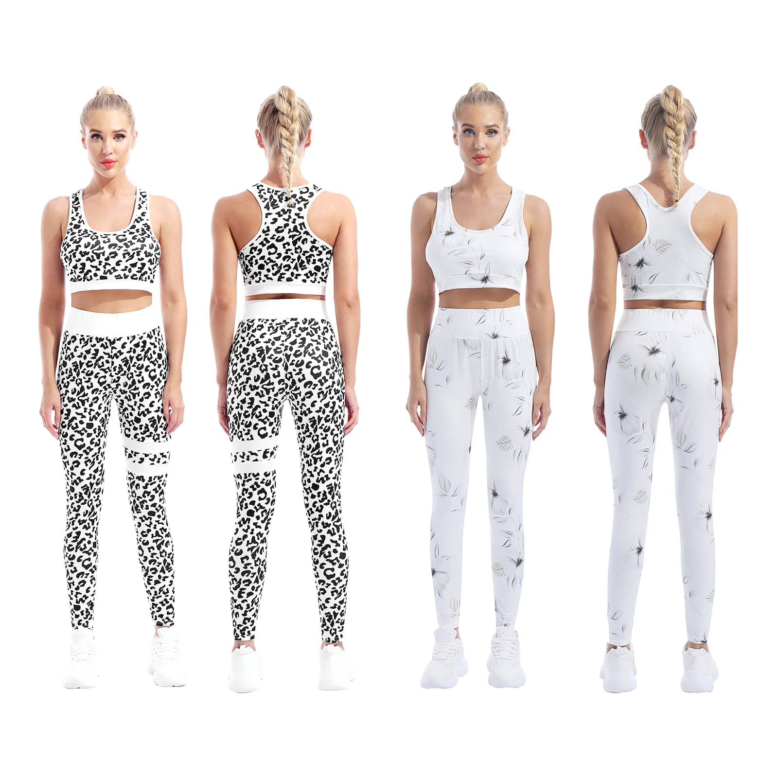 Женская летняя спортивная одежда для йоги спортивные костюмы с U образным