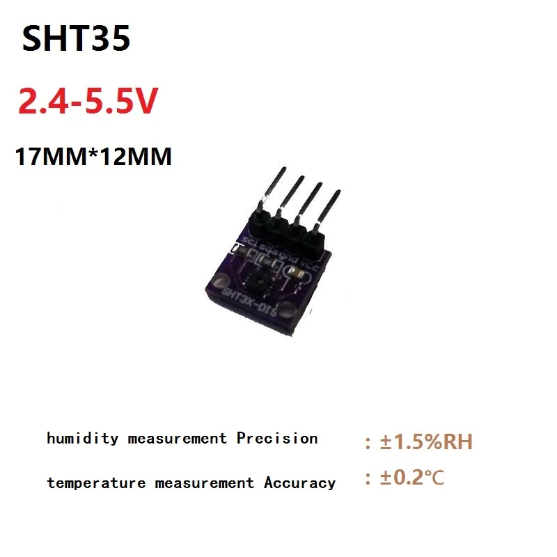 Модуль датчика температуры и влажности SHT30 SHT31 SHT35 цифровой модуль связи I2C с