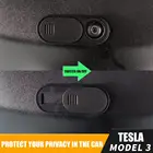 Крышка для автомобильной камеры веб-камеры инструменты безопасности маленькая наклейка защита конфиденциальности Универсальный черный тонкий прочный для Tesla Model 3